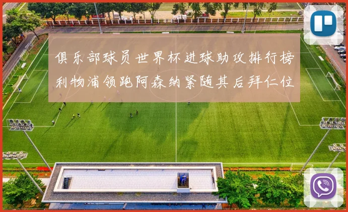 俱乐部球员世界杯进球助攻排行榜利物浦领跑阿森纳紧随其后拜仁位列第三